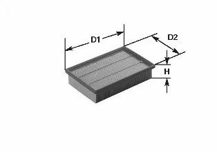 CLEAN FILTERS Gaisa filtrs MA1034